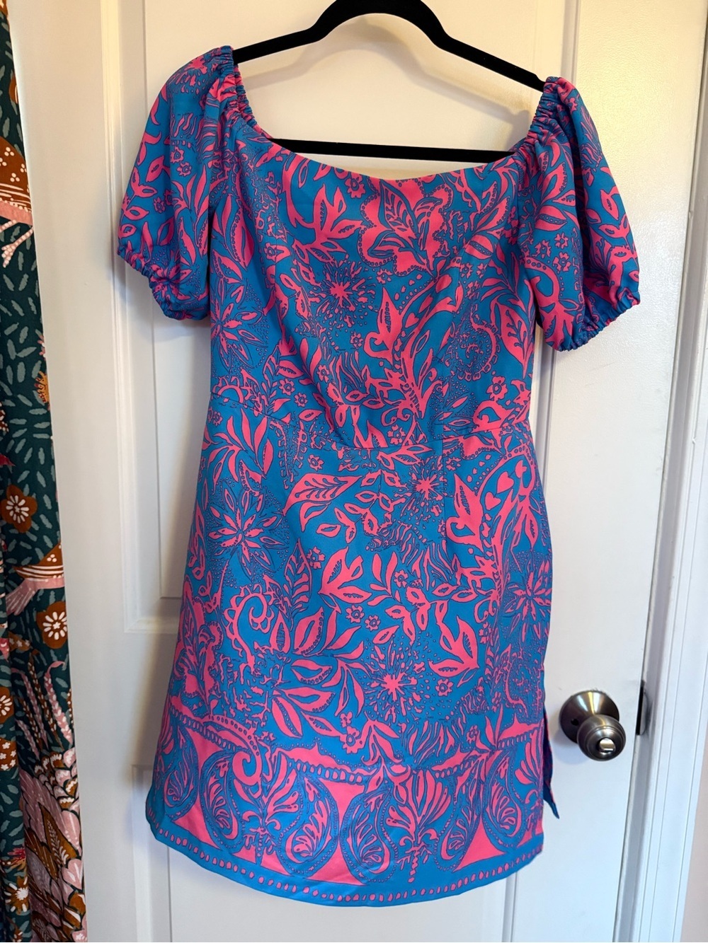 Lilly Pulitzer Preppy Colorful Floral Mini Romper Size 6